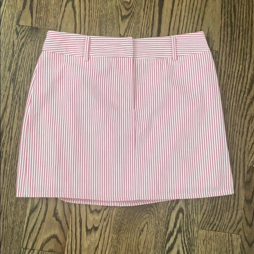 Seersucker skirt